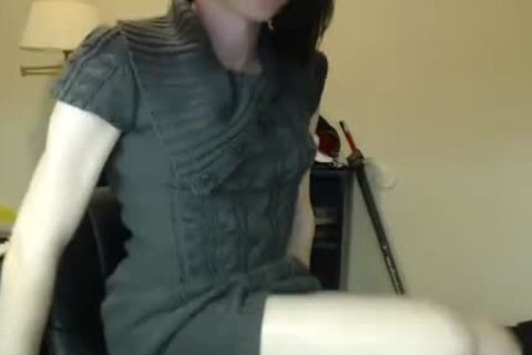 Masturbating on live cam