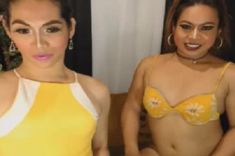 Exotic ladyman duett Play ramrod And butt