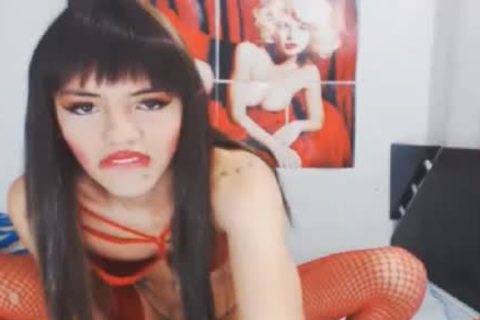 latina sheboy acquires Her pretty wazoo plowed