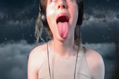 Skinny shelady Orgasmic Eyes Sex Toying