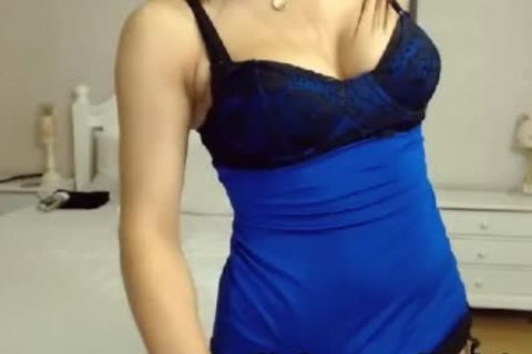 cute brunette hair sheboy playgirl strips Down And Jerks Off