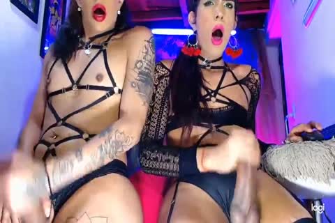 amazing Double Mega ramrod Femboys Stroking
