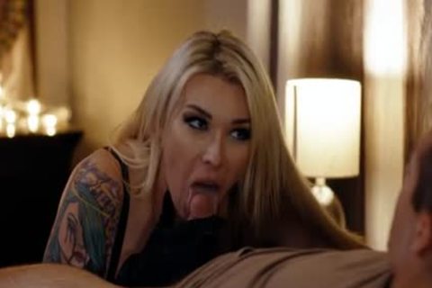 busty blonde Ts Dante Colle butthole plowed By Dante Colle