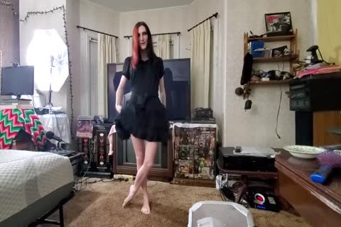 Trans beauty pokes, Frots, And Plays With love juice POV