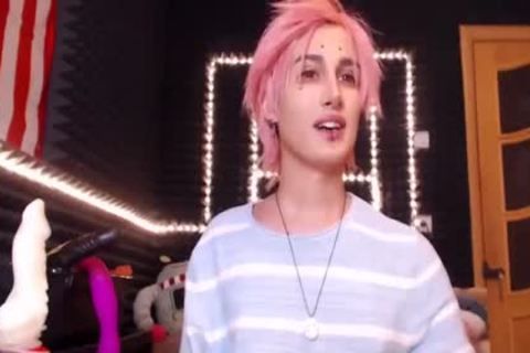 Femboy Whips Her schlong Out And Shakes booty