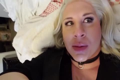 chubby blonde Very lustful Transgender girl Is A cock-sucker