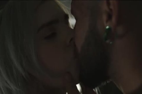 man Watch Ts Ella while sucking His pecker