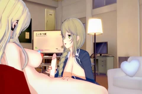 Futa Sword Maiden X Guild girl[Goblin Slayer] — 3D manga