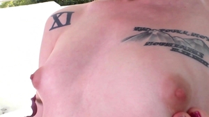 TSFactor - Piercing Annabelle Lane exposing small tits