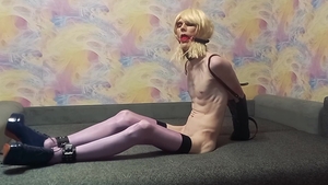 Femboy Sissy whore slave bondage sadomasochism.