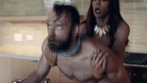 recent Stepson receives His butthole bare poke By His TS Stepmother