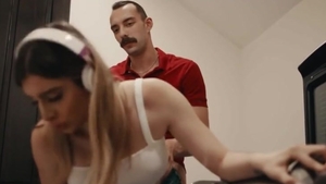 breasty Trans Maid receives Her wazoo Rammed By Her lewd Boss