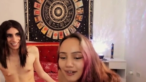 juicy playgirl Got permeate By Petite Trans